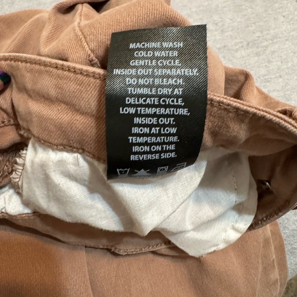 BUFFALO DAVID BITTON Havana High Rise Ankle Skinny Jeans Terracotta Brown EUC - Picture 9 of 9